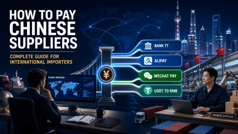 How to pay Chinese suppliers using bank TT Alipay WeChat Pay and USDT to RMB settlement